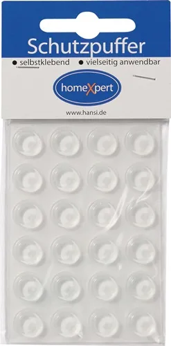 Schutzpuffer Clear 12,7mm Ku.transp.Koni selbstkl. - 562127