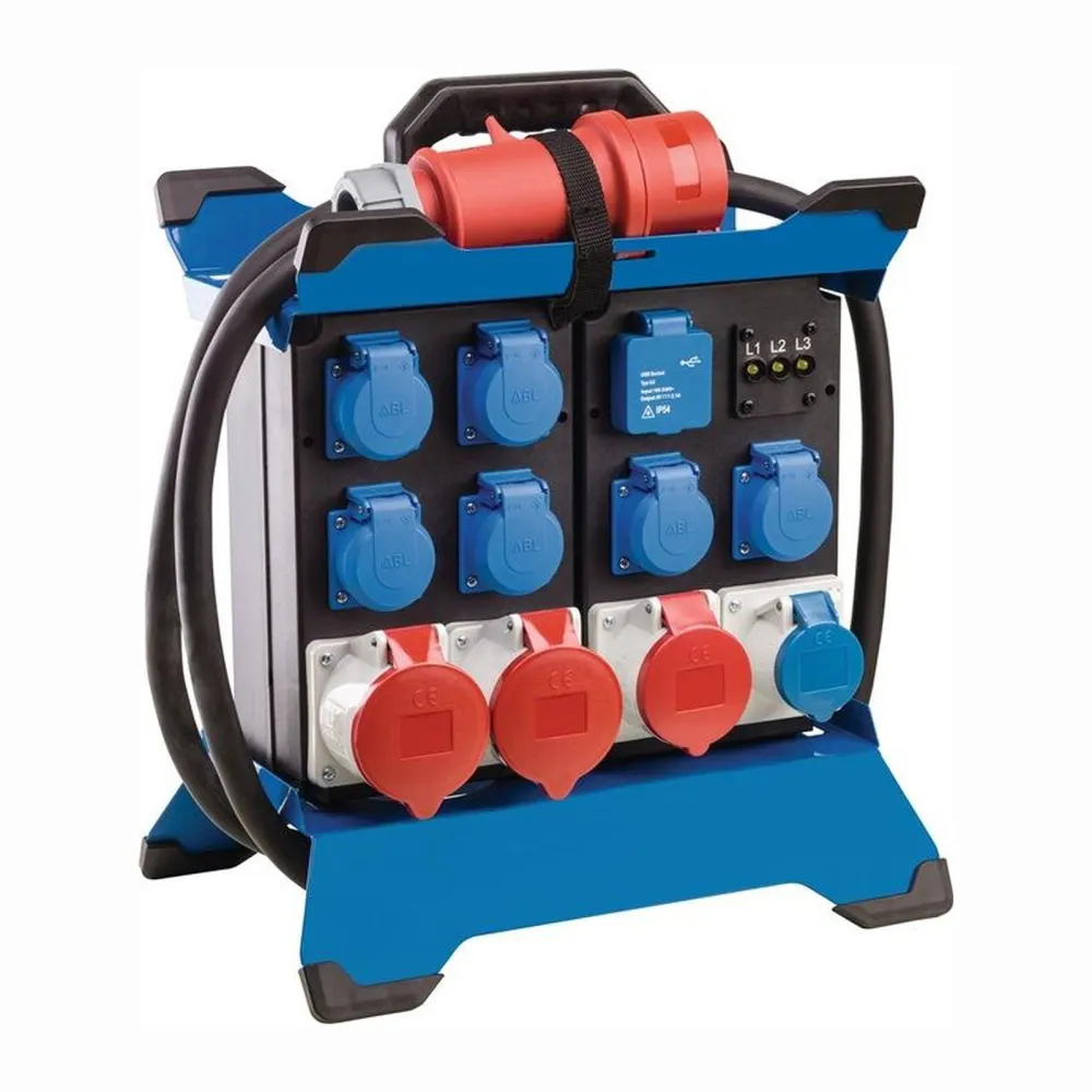 as Schwabe CEE-Standstromverteiler STECKY DUO 4 CEE-Stecker 400V, 32 , 5-polig - 60934