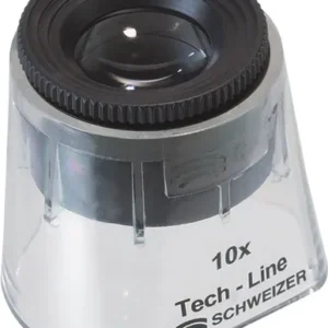 SCHWEIZER Standlupe Tech-Line Vergr. 10x Fix Linsen-D.30mm - 9410