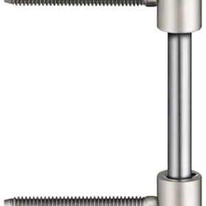 SIMONSWERK Flügelteil V 0026 WF 3tlg.Stahl vernickelt - 5 010081 0 01510