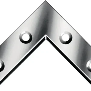 VORMANN Flachwinkel L.75x75mm B.12mm S.1,5mm STA blau verz - 000186075Z
