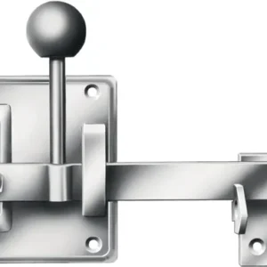VORMANN Gartentorfalle Typ 1 H100xB80xS2mm blau verz.re./links,m.Klinkhaken - 000085000Z