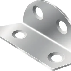 VORMANN Spanplattenwinkel Maß 40 mm Schenkel-L.40 mm verzinkt gleichschenklig - 000174005Z