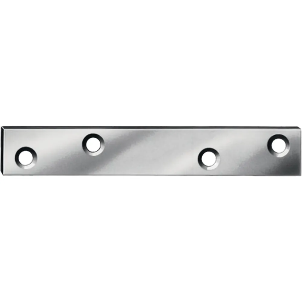 VORMANN Verbindungsblech L.100 mm B.15 mm S.2 mm Stahl blau verzinkt - 000183100Z