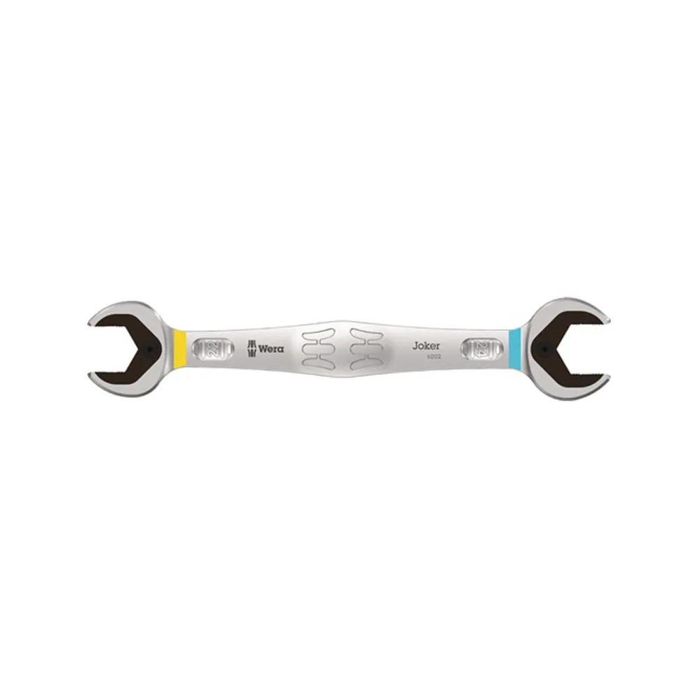 Wera Doppelmaulschlüssel 6002 Joker 22x24mm L.261mm ma verchr - 5020261001