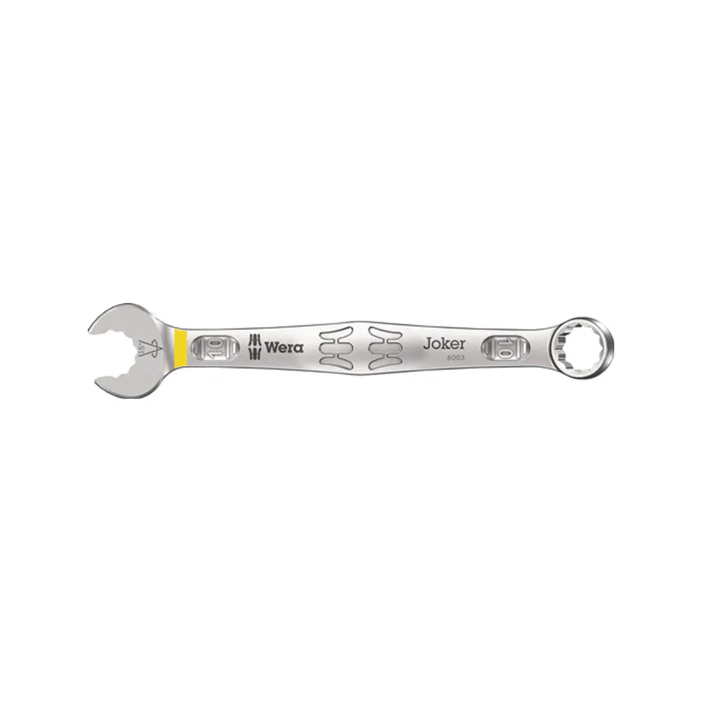Wera Ringmaulschlüssel 6003 Joker SW 10mm L.125mm Form legierter WS - 5020201001