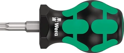 Wera Schraubendreher 367 TORX Stubby Gr.T 27 Klingen-L.25mm 2K-Griff Rundkl - 5008860001