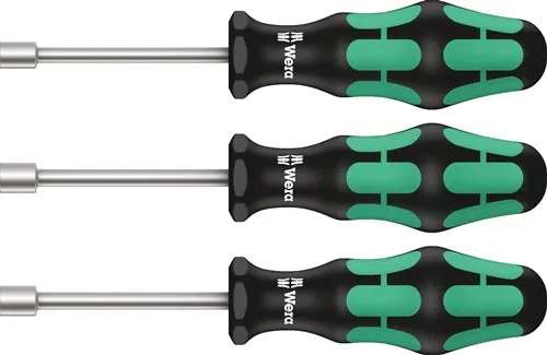 Wera Sechskantsteckschlüsselsatz 395 HO 3-tlg.2K-Griff - 5134275001