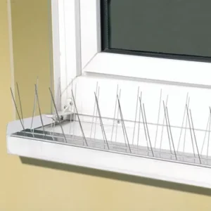 WINDHAGER Vogel- und Taubenabwehr Classic 60 cm lang 24 Spikes Aluminium - 7130