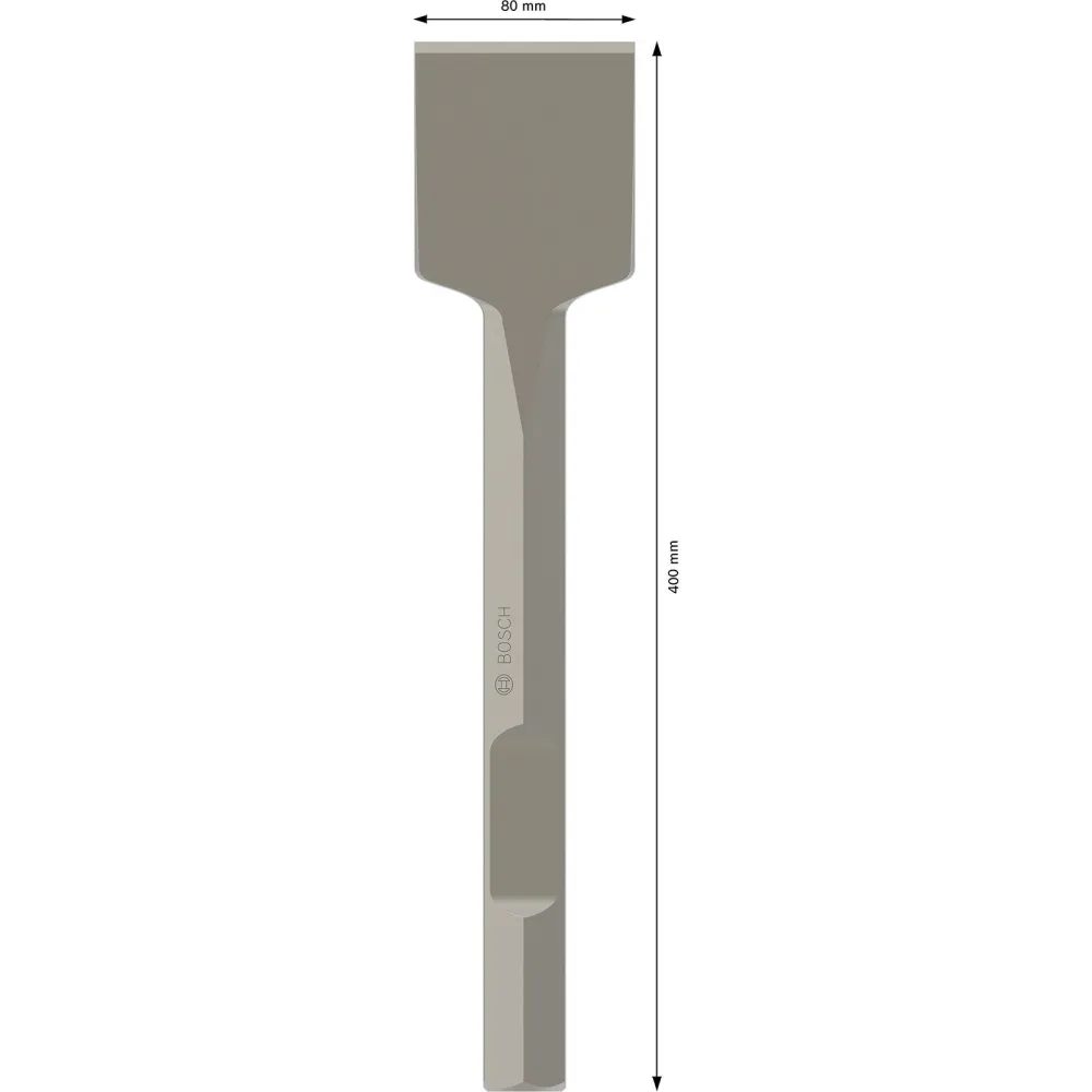 Bosch PRO Hex-4C Spatmeißel 28 mm 80 x 400 mm - 1618661000