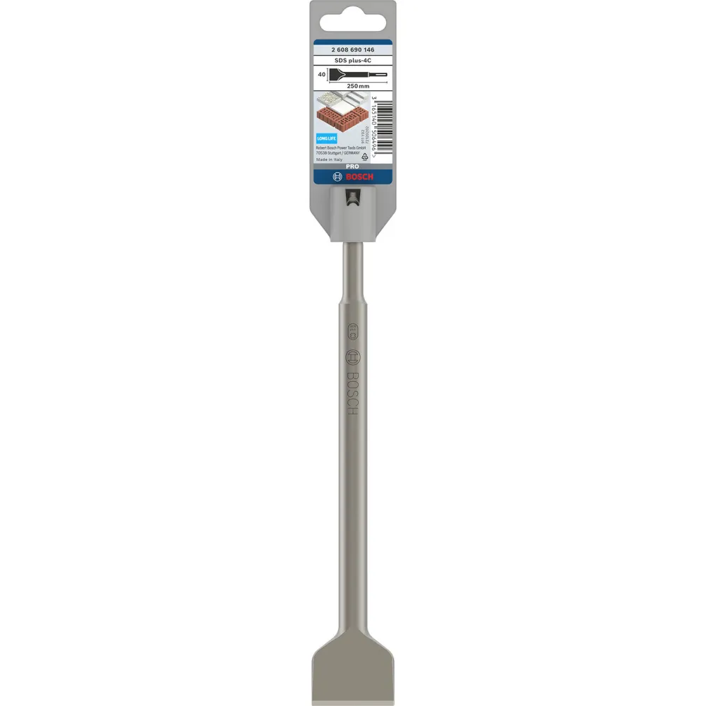 Bosch PRO SDS plus-4C Spatmeißel 40 x 250 mm - 2608690146
