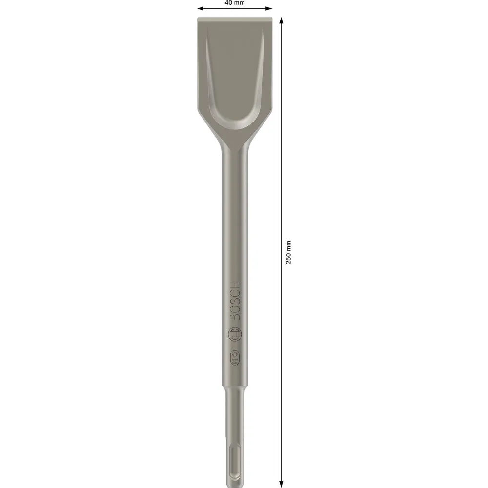 Bosch PRO SDS plus-5C Spatmeißel 40 x 250 mm - 2608690101