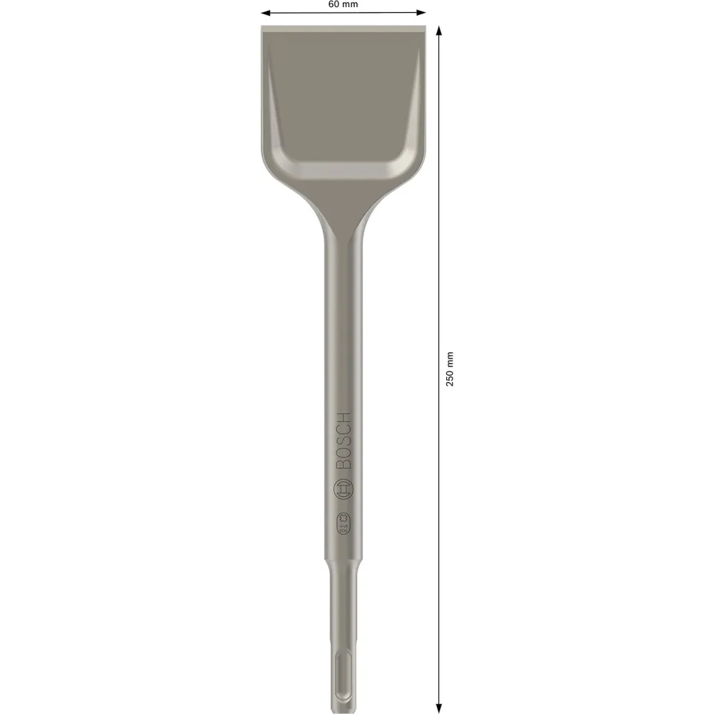 Bosch PRO SDS plus-5C Spatmeißel 60 x 250 mm - 2608690102