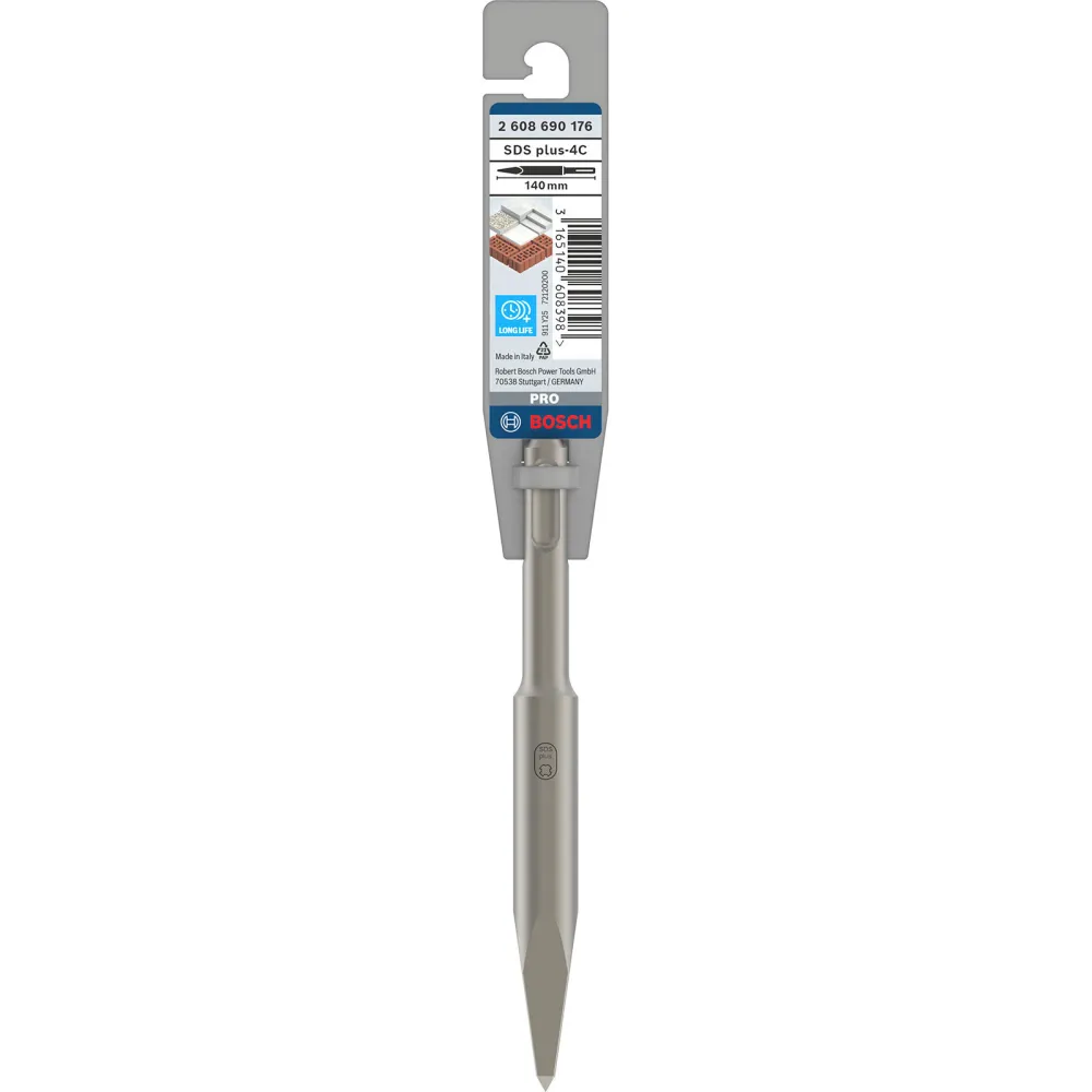 Bosch PRO SDS plus-4C Spitzmeißel 140 mm - 2608690176