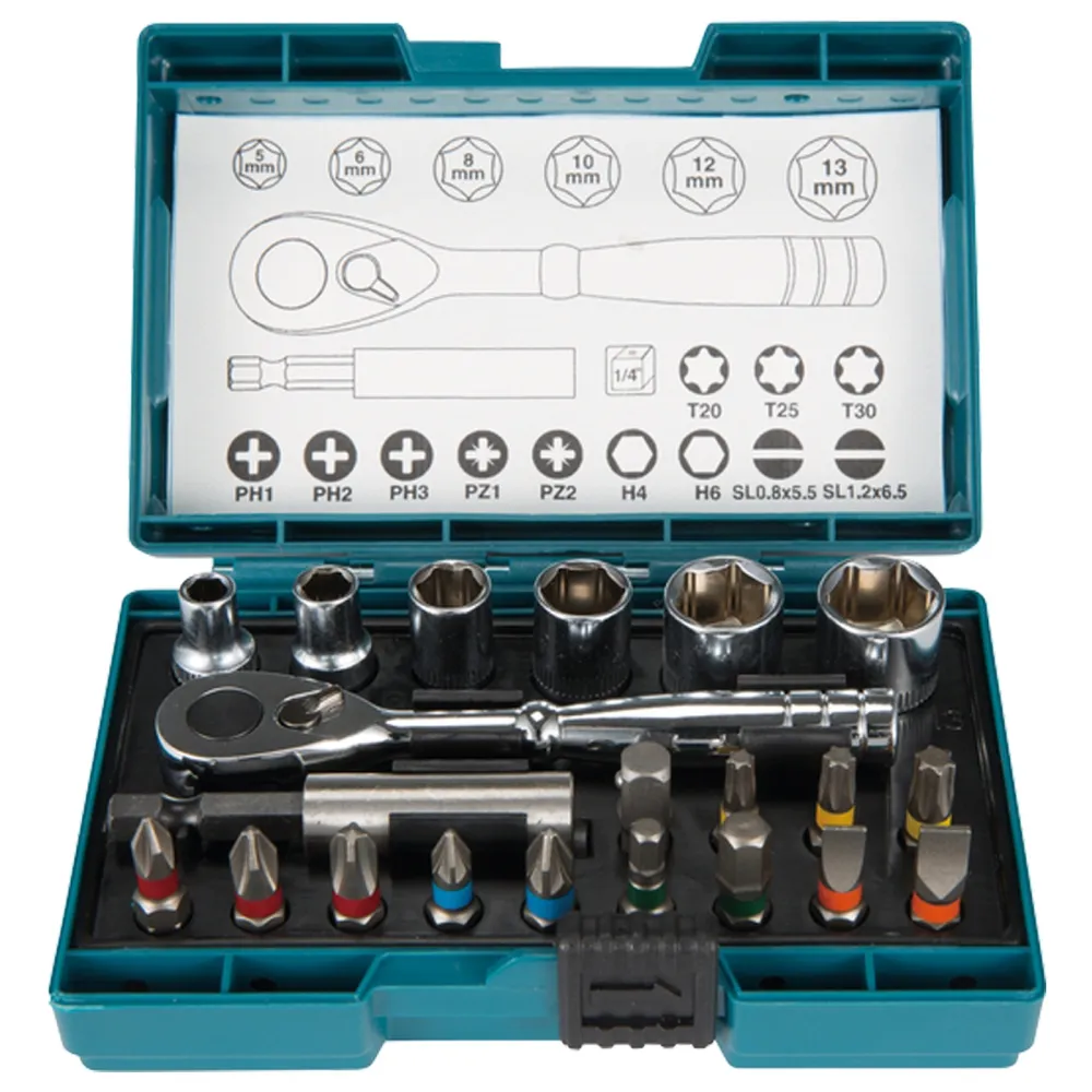Makita Ratschen-Bit Set 21tlg. - B-54081