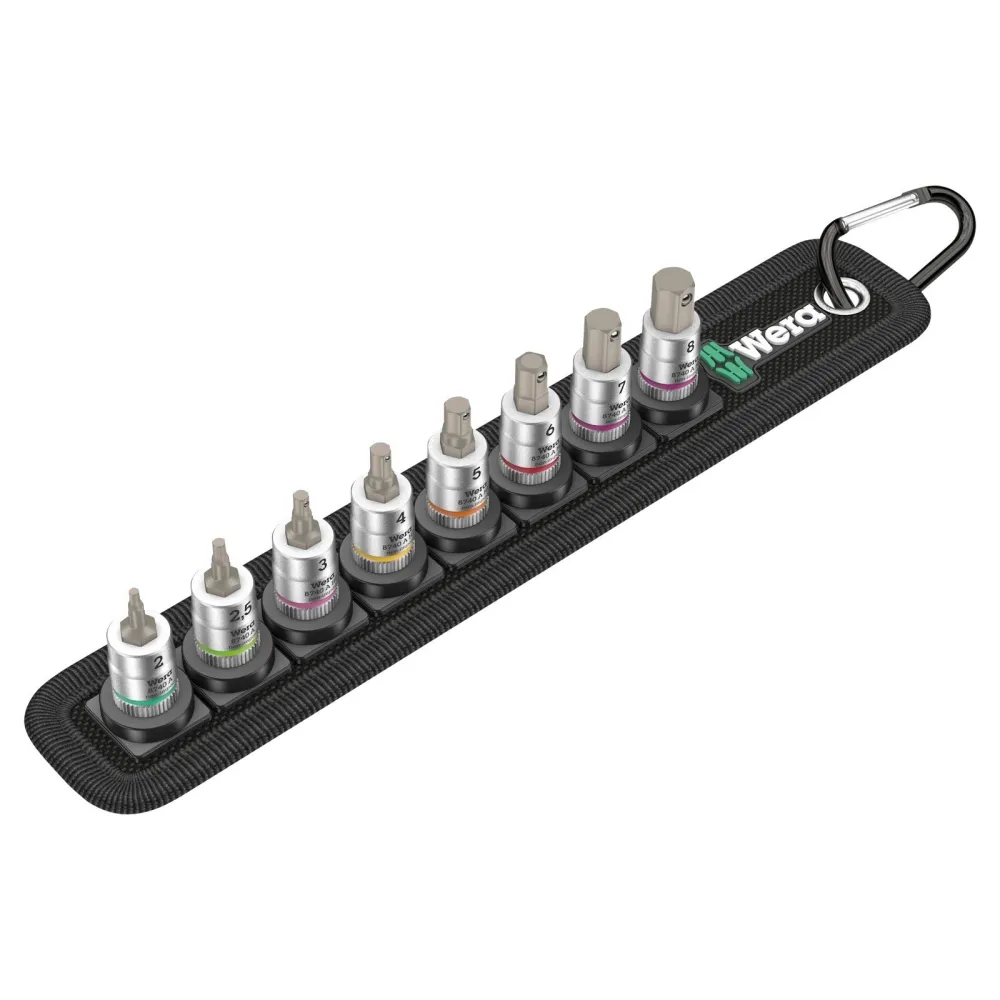 Wera Belt 2 8740 Hex-Plus HF- 8tlg. 1/4" - 003881