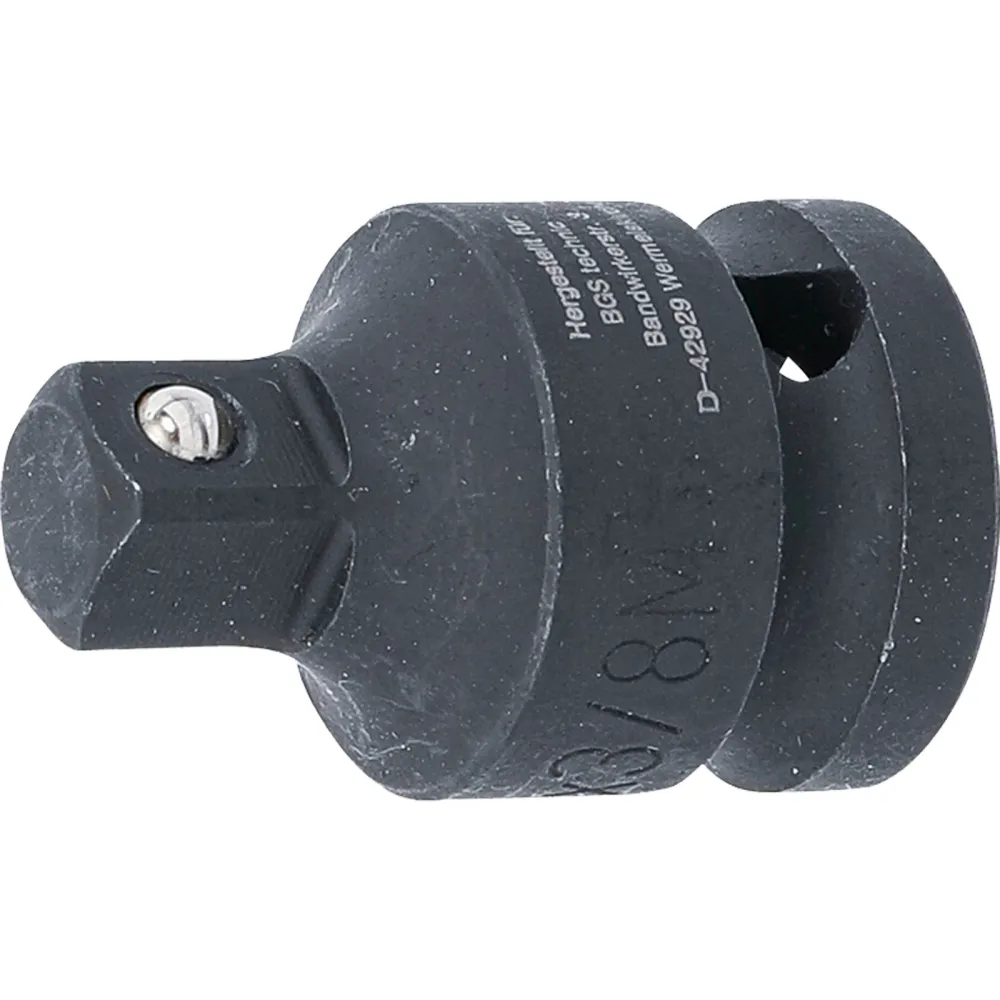 BGS Kraft-Steckschlüssel-Adapter Innenvierkant 12,5 mm (1/2") - Außenvierkant 10 mm (3/8") - 173