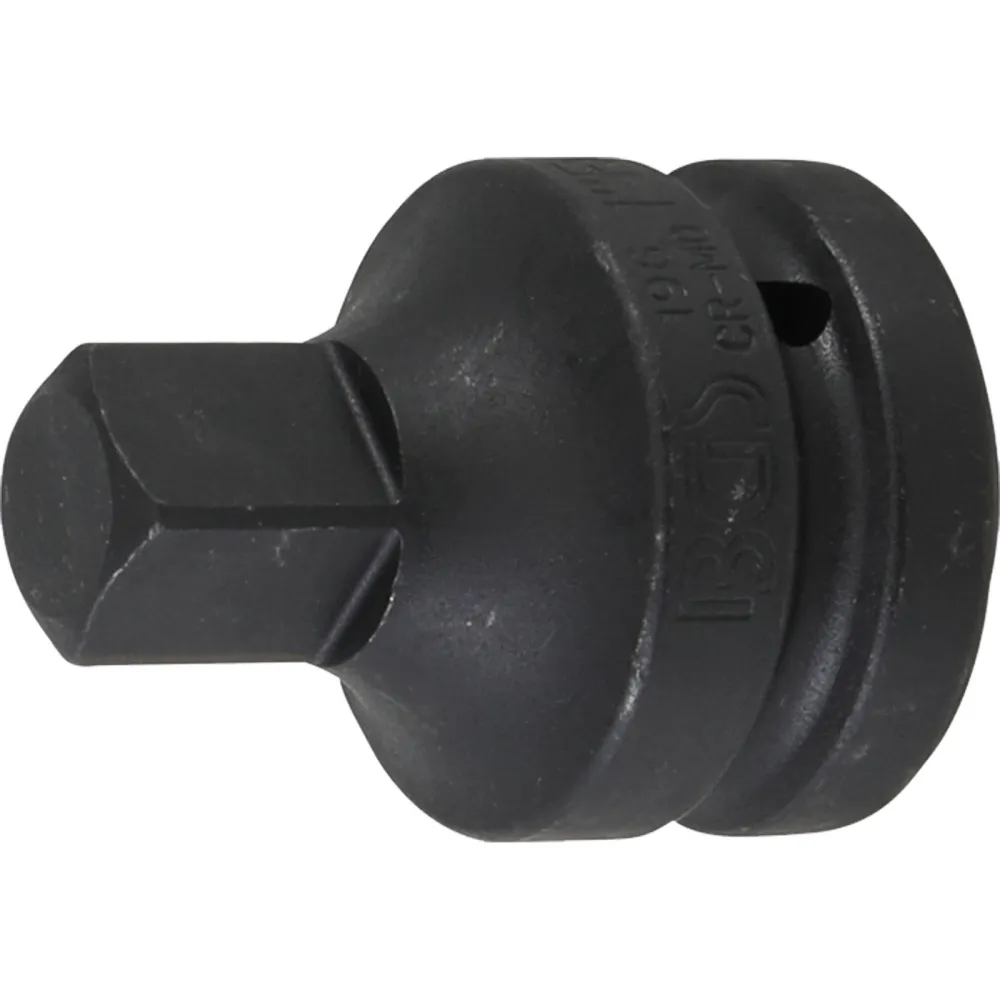 BGS Kraft-Steckschlüssel-Adapter Innenvierkant 25 mm (1") - Außenvierkant 20 mm (3/4") - 196