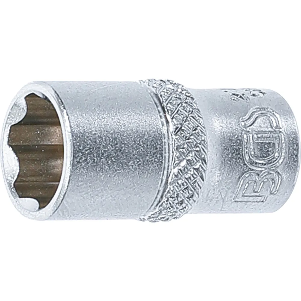 BGS Steckschlüssel-Einsatz Super Lock Antrieb Innenvierkant 6,3 mm (1/4") SW 9 mm - 2349