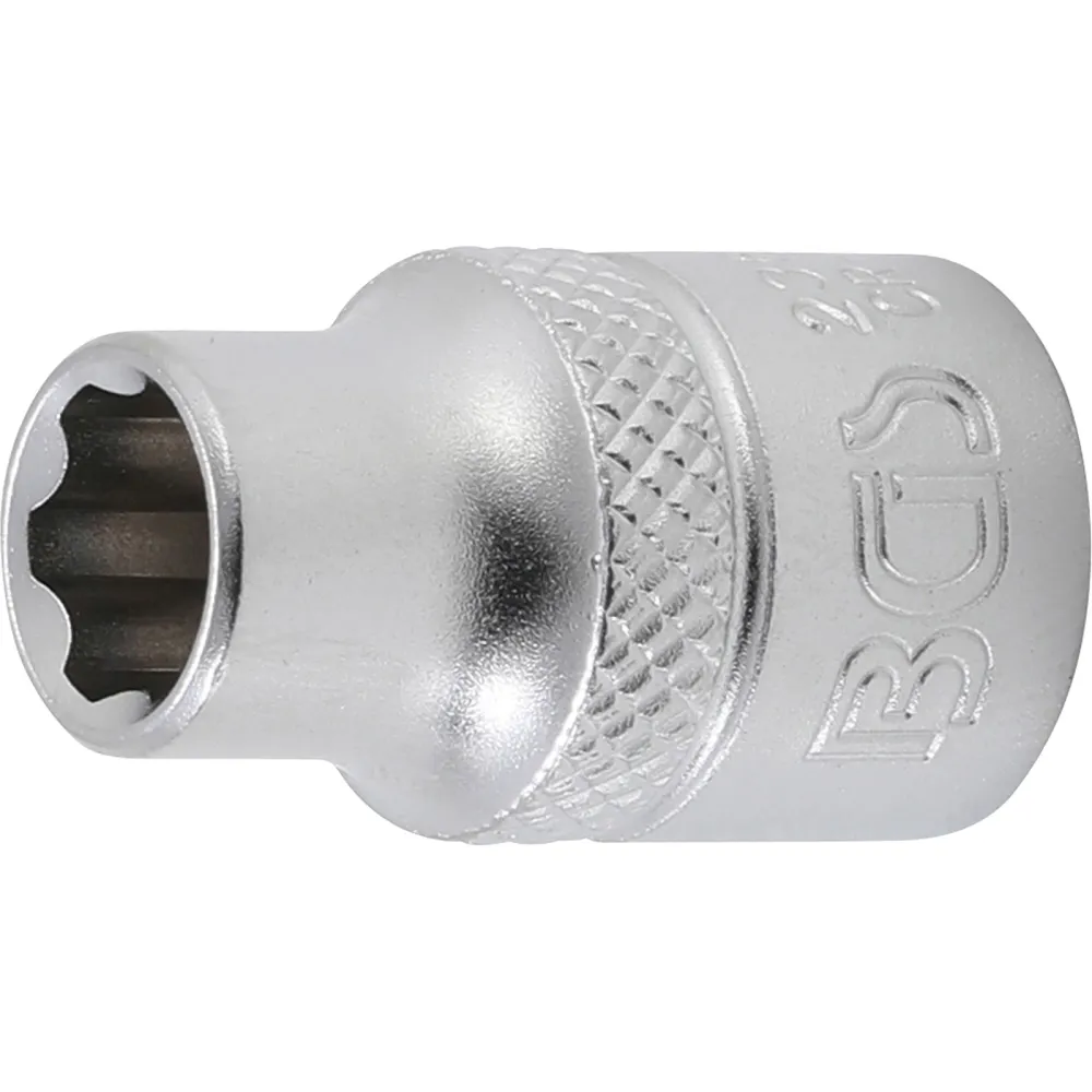 BGS Steckschlüssel-Einsatz Super Lock Antrieb Innenvierkant 10 mm (3/8") SW 8 mm - 2368