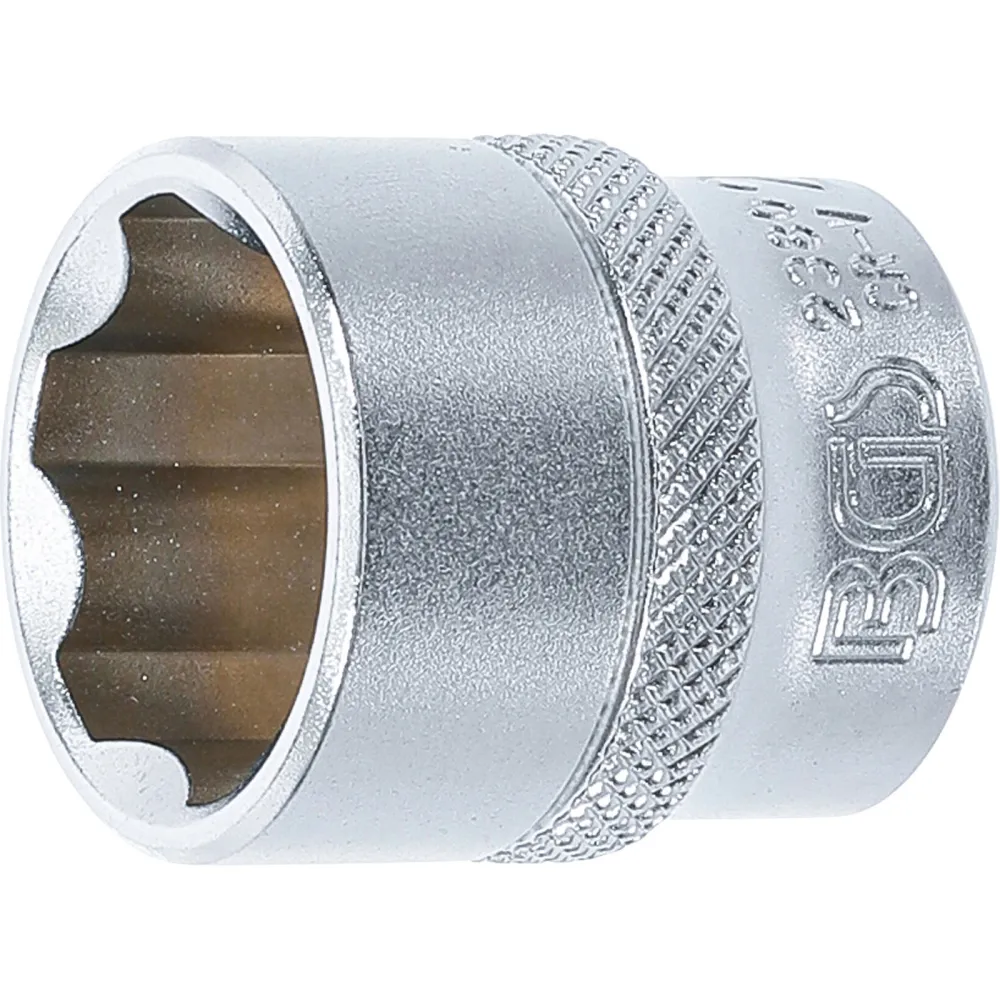 BGS Steckschlüssel-Einsatz Super Lock Antrieb Innenvierkant 10 mm (3/8") SW 20 mm - 2380