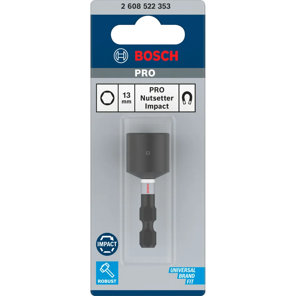 Bosch PRO Nutsetter Impact 13 x 50 mm - 2608522353
