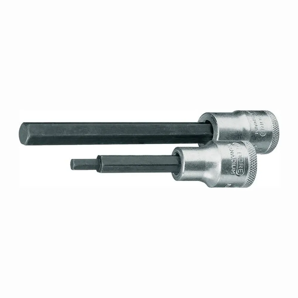 Gedore Steckschlüsseleinsatz 19 1/2″ Innen-6-kant SW 10 mm L 140 mm - 6158110