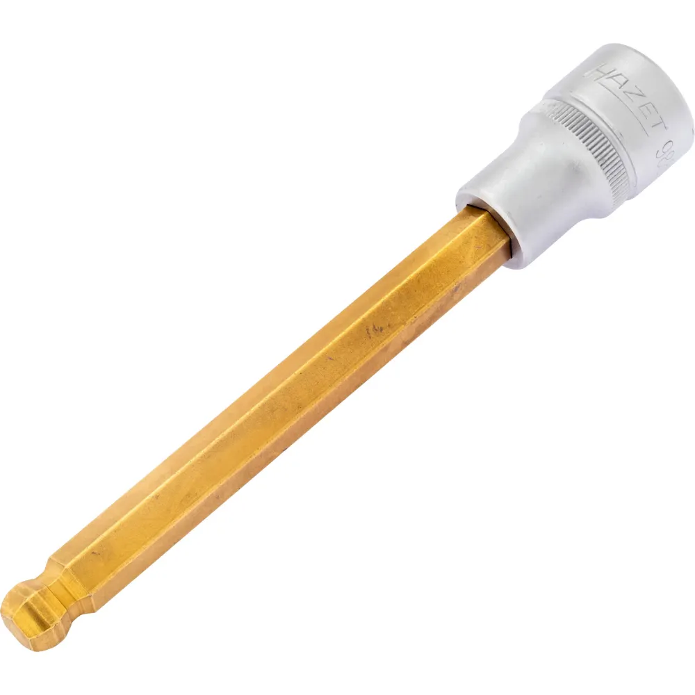 Hazet Steckschlüsseleinsatz 986KK 1/2" Innen-6-kant SW 10 mm L 140 mm - 986KK-10