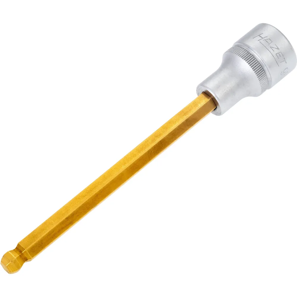 Hazet Steckschlüsseleinsatz 986KK 1/2" Innen-6-kant SW 8 mm L 140 mm - 986KK-8