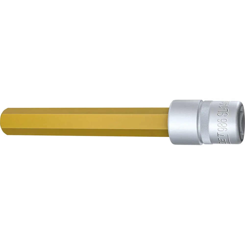 Hazet Steckschlüsseleinsatz 986SL 1/2" Innen-6-kant SW 14 mm L 140 mm - 986SL-14