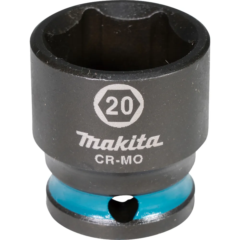 Makita E-16019 Steckschlüssel 3/8" SW20 Impact Black kurz