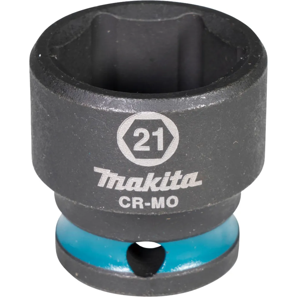 Makita E-16025 Steckschlüssel 3/8" SW21 Impact Black kurz