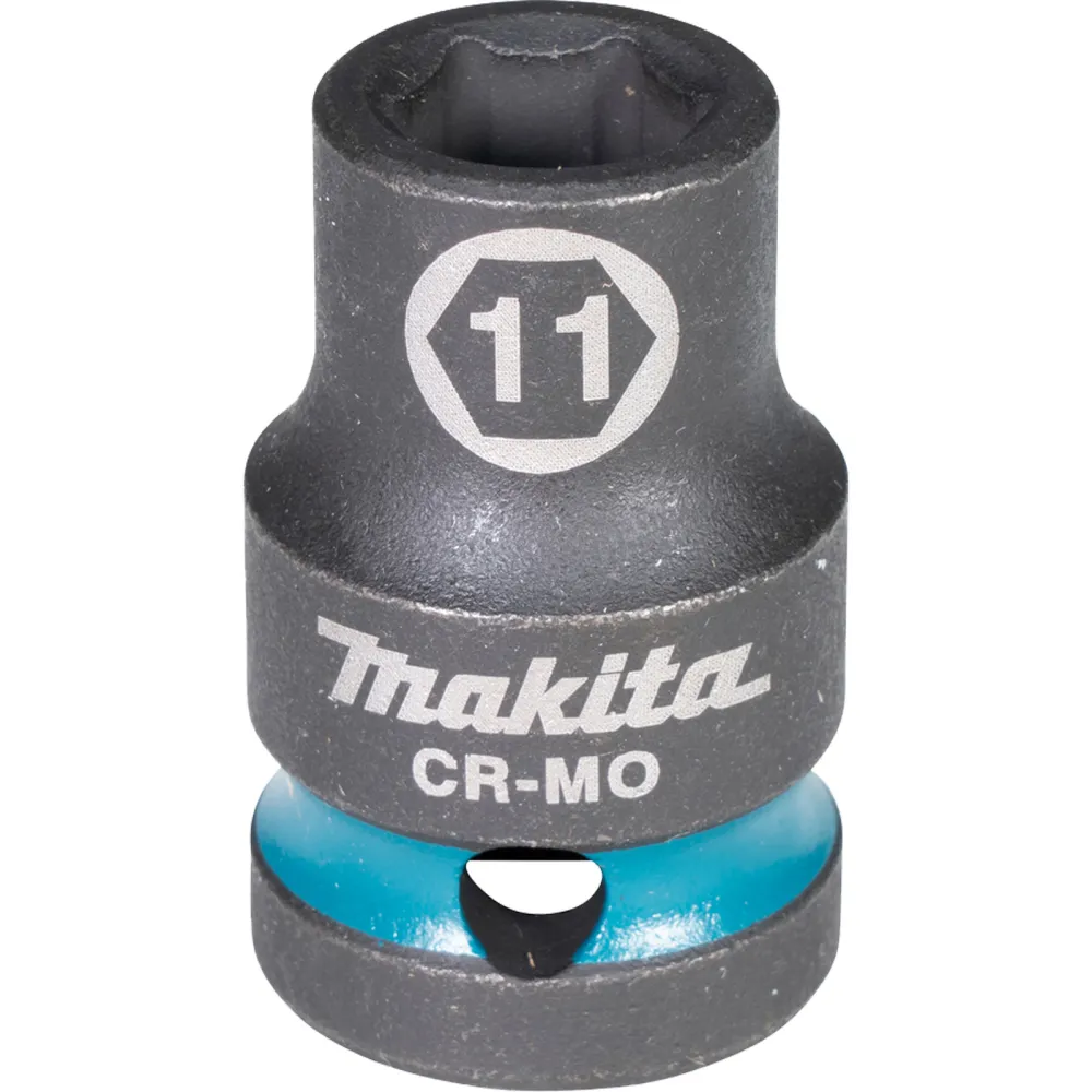 Makita E-16075 Steckschlüssel 1/2" SW11 Impact Black kurz