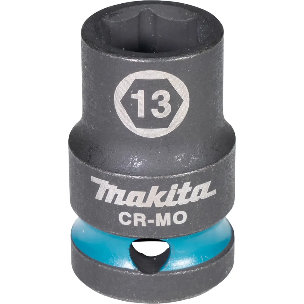 Makita E-16097 Steckschlüssel 1/2" SW13 Impact Black kurz