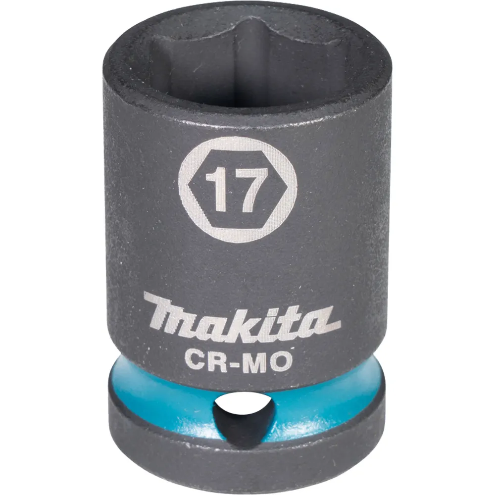 Makita E-16134 Steckschlüssel 1/2" SW17 Impact Black kurz