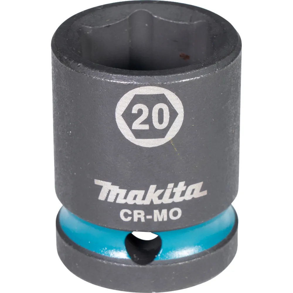 Makita E-16162 Steckschlüssel 1/2" SW20 Impact Black kurz
