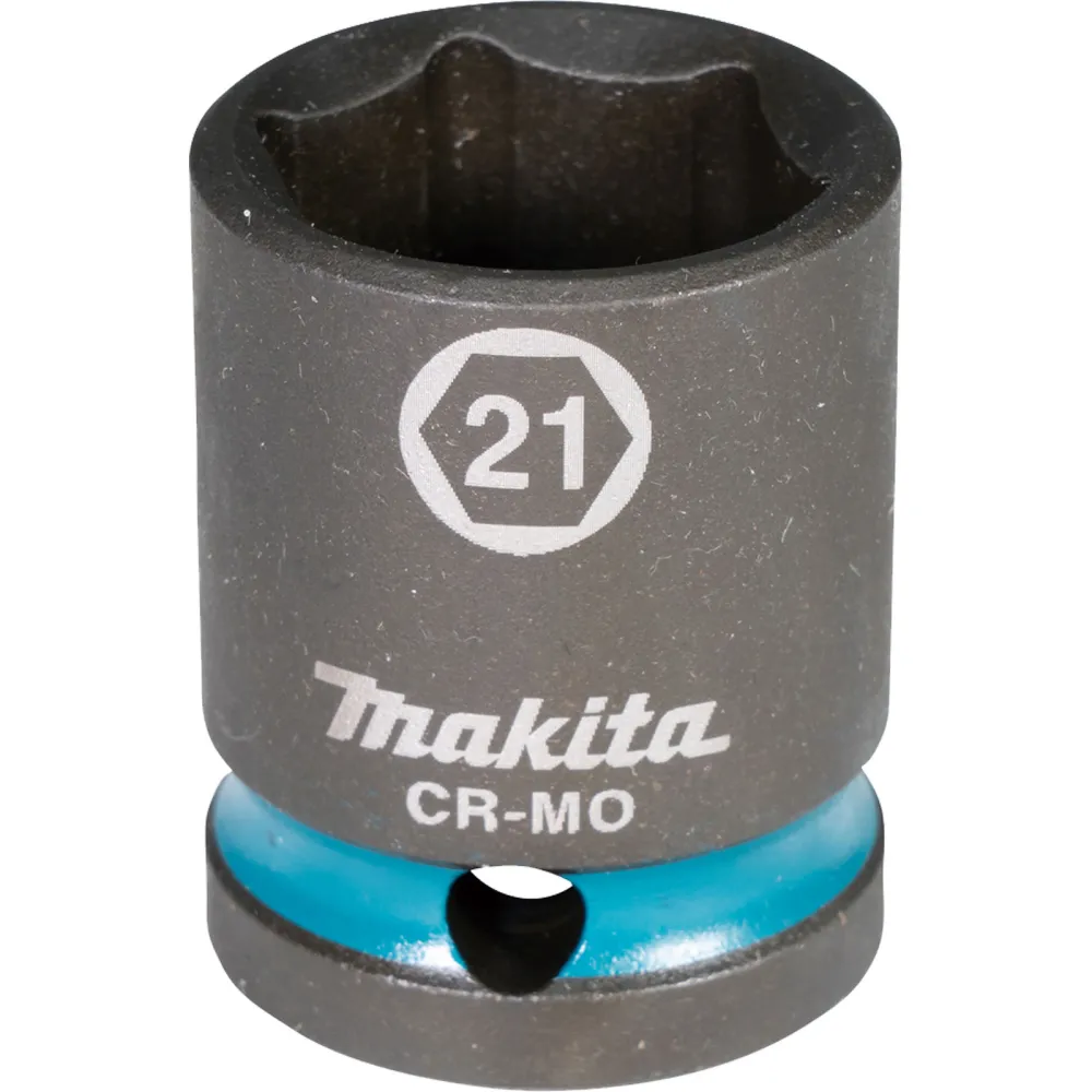 Makita E-16178 Steckschlüssel 1/2" SW21 Impact Black kurz