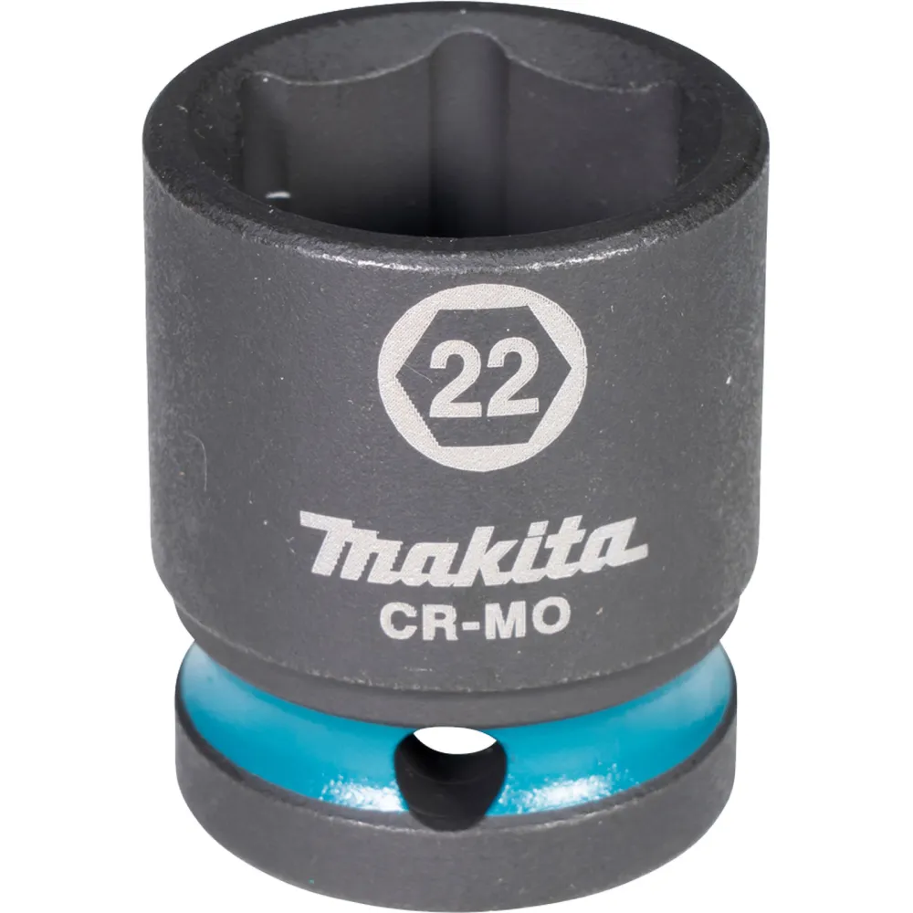 Makita E-16184 Steckschlüssel 1/2" SW22 Impact Black kurz