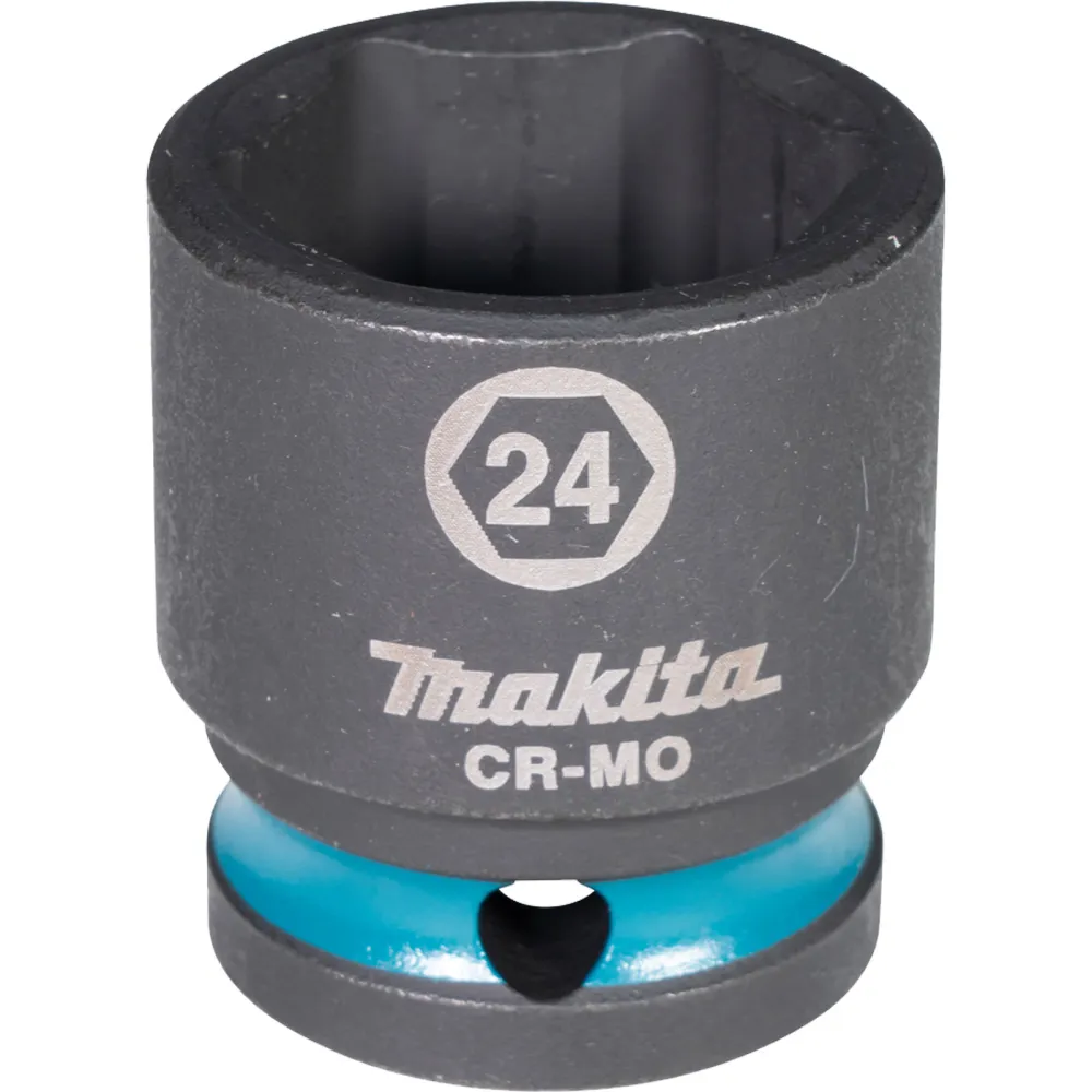 Makita E-16209 Steckschlüssel 1/2" SW24 Impact Black kurz
