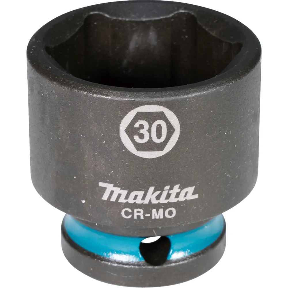 Makita E-16221 Steckschlüssel 1/2" SW30 Impact Black kurz