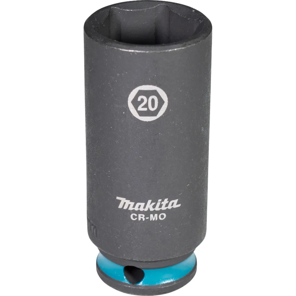 Makita E-16374 Steckschlüssel 3/8" SW20 Impact Black lang