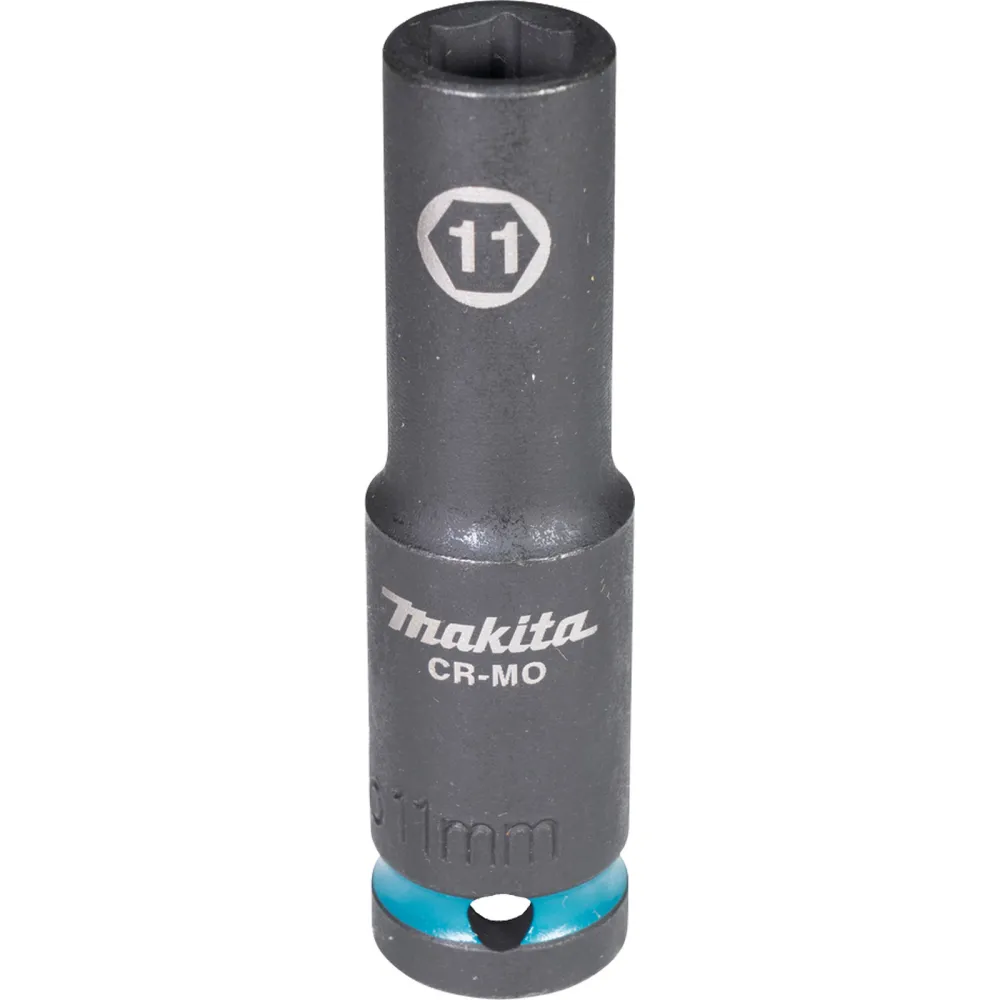 Makita E-16427 Steckschlüssel 1/2" SW11 Impact Black lang