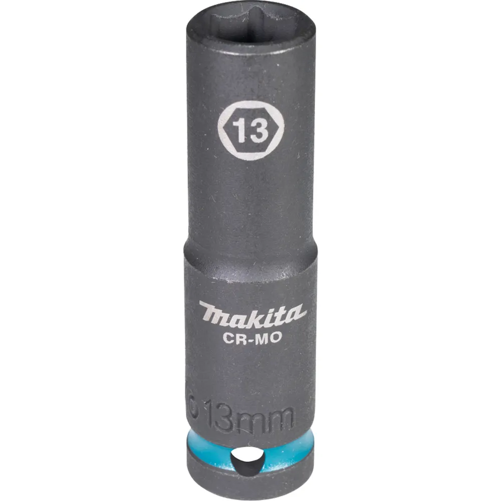 Makita E-16449 Steckschlüssel 1/2" SW13 Impact Black lang