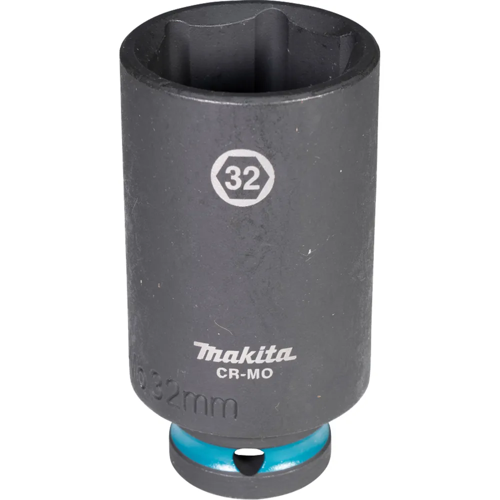 Makita E-16558 Steckschlüssel 1/2" SW32 Impact Black lang