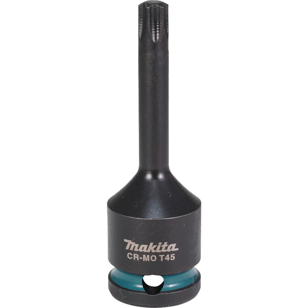 Makita E-19825 Steckschlüsseleinsatz 1/2" T45 Impact Black