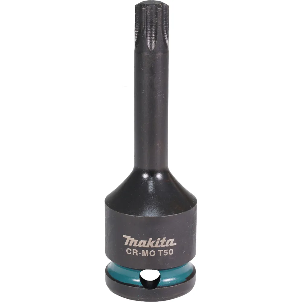 Makita E-19831 Steckschlüsseleinsatz 1/2" T50 Impact Black