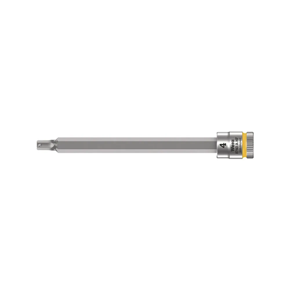 Wera Steckschlüsseleinsatz 8740 HF 1/4" SW 4 mm Länge 100 mm - 5003334001
