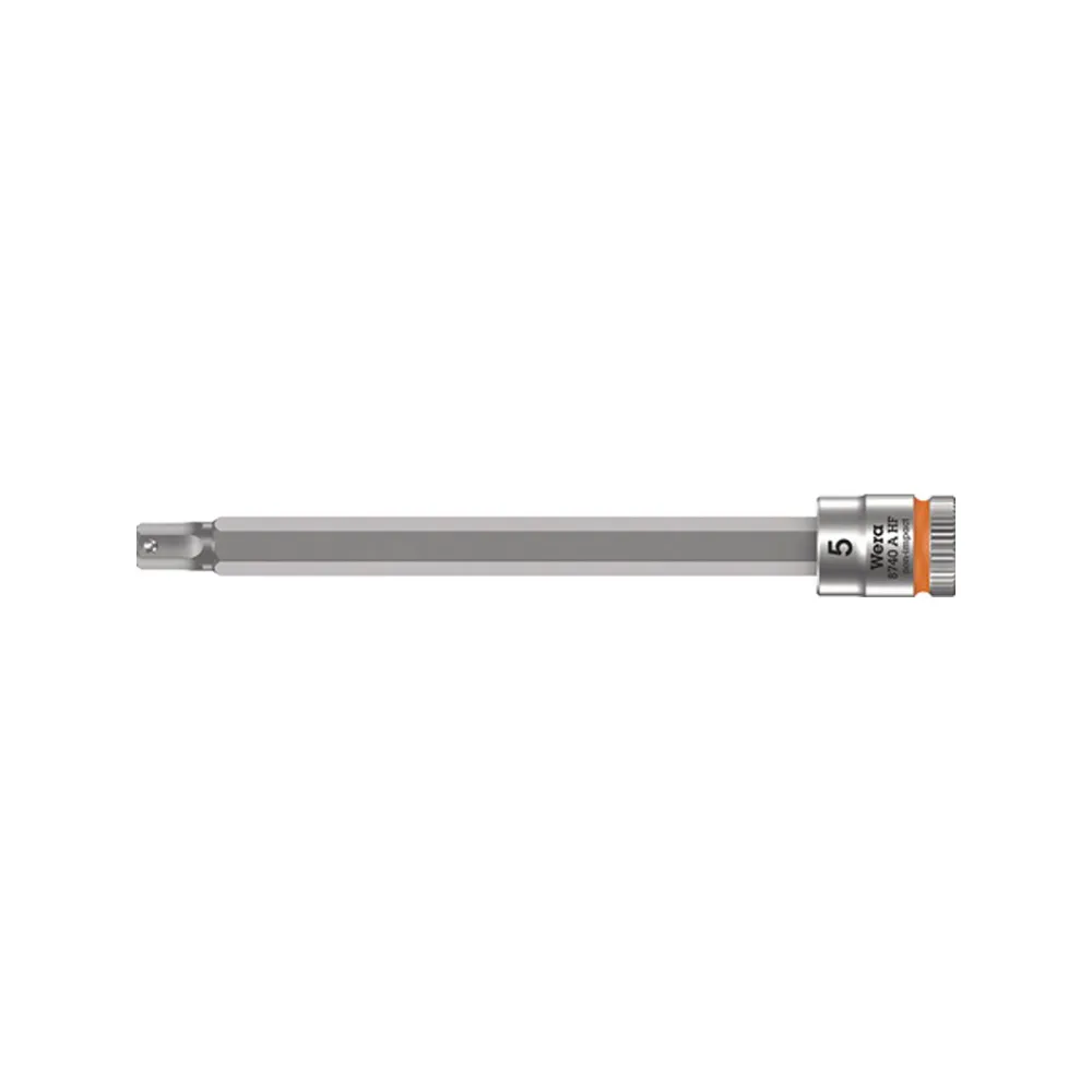 Wera Steckschlüsseleinsatz 8740 HF 1/4" SW 5 mm Länge 100 mm - 5003336001