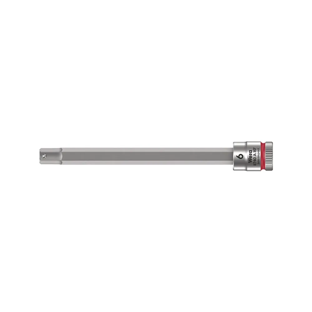 Wera Steckschlüsseleinsatz 8740 HF 1/4" SW 6 mm Länge 100 mm - 5003338001