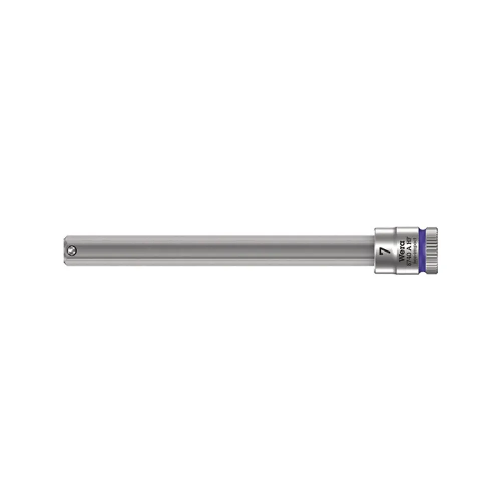 Wera Steckschlüsseleinsatz 8740 HF 1/4" SW 7 mm Länge 100 mm - 5003342001